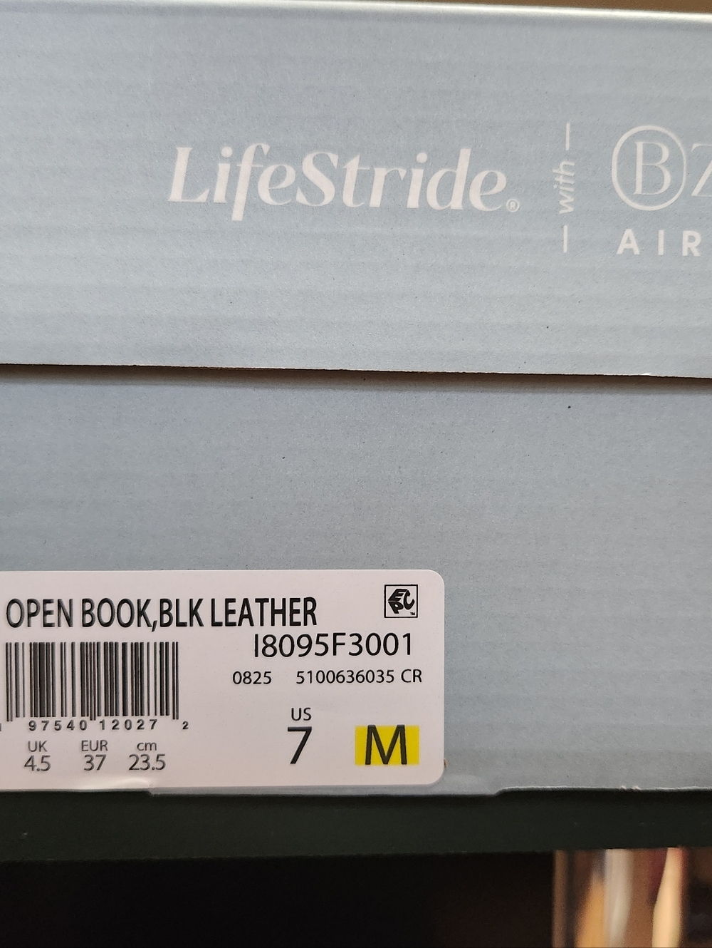 Bzees Lifestride Women's OPEN BOOK Clog Mule Black Size 7 - Picture 15 of 16